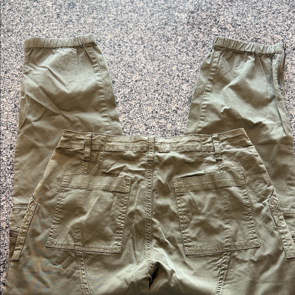 Joie Aerial Utility Jogger Pants in Fatigue| Sz 6 - Picture 9 of 11